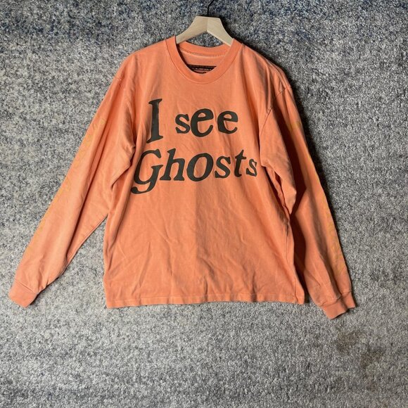 Cactus Plant Flea Market Kids See Ghosts Shirt Mens Large Kanye West KSG Tour - Picture 1 of 9